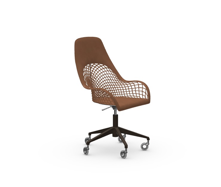 Kožená kancelářská židle MIDJ Guapa