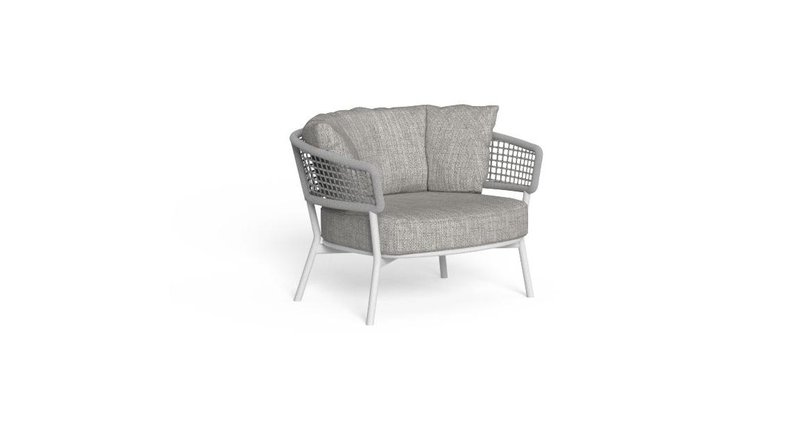 Moon/Alu Living Armchair - Talenti